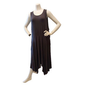 Torrid  ACAS GREY JERSEY HANKY HEM DRESS SIZE 3X
